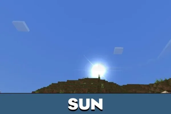 Sun from Natural Texture Pack for Minecraft PE