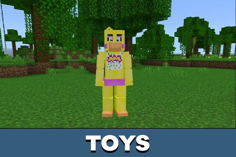 Five Nights at Freddy's Animatronics for Minecraft Pocket Edition 1.14