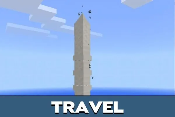 Travel from Space Mod for Minecraft PE