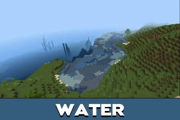 Water from Natural Texture Pack for Minecraft PE