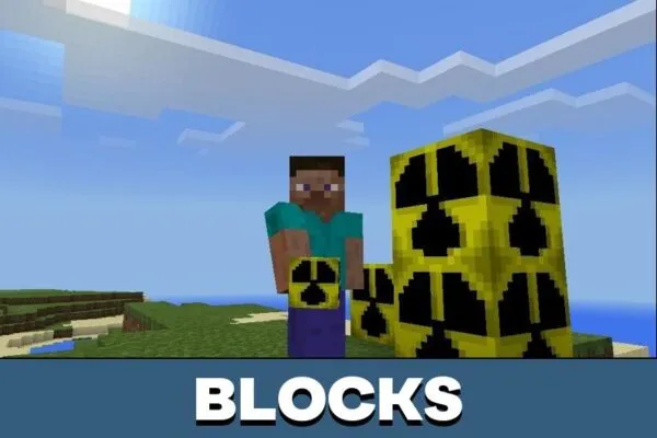 Blocks from Nuke Mod for Minecraft PE