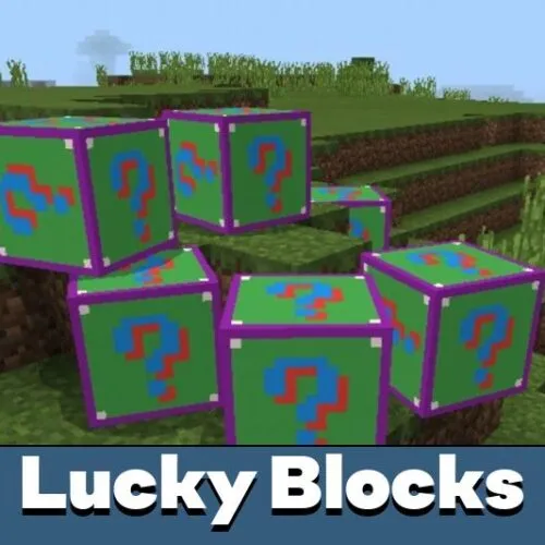 Lucky Blocks Mod for Minecraft PE