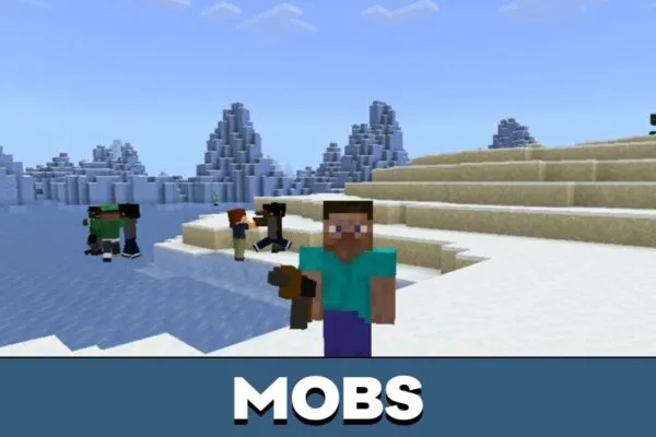 Mobs from GTA Mod for Minecraft PE