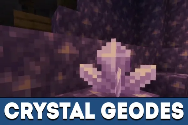 Crystal geodes in MCPE