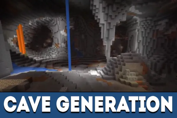 Cave generation in MCPE