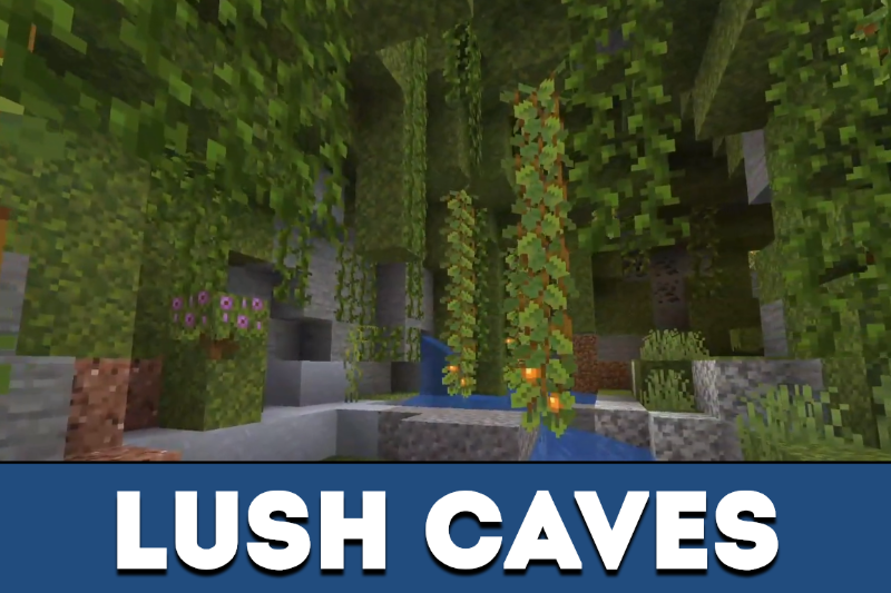 Download Minecraft PE 1.17.10 apk free: Caves Update