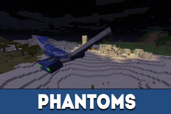 Phantoms in MCPE 1.6