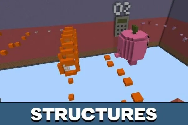 Structures from Among Us Map for Minecraft PE