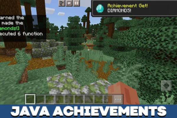 Java Achievement mod for Minecraft PE