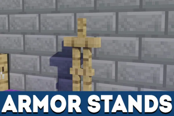 Armor stands in MCPE 1.2