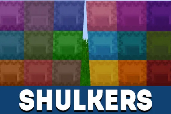 Shulker boxes in MCPE 1.1