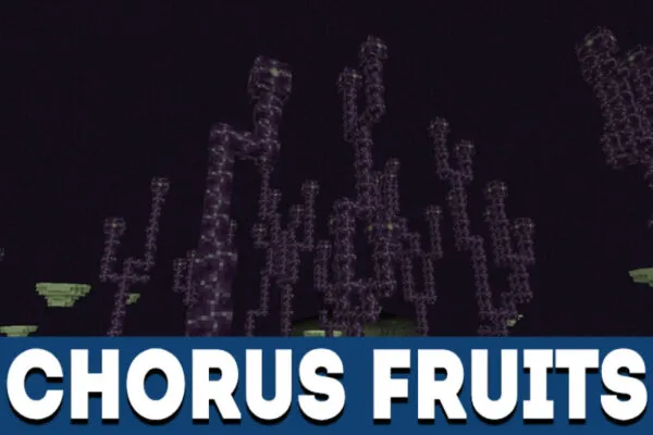 Chorus Fruits in MCPE 1.0