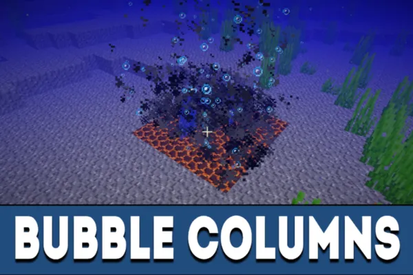 Bubble Columns in MCPE 1.5