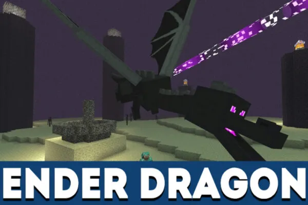 Ender Dragon in MCPE 1.0