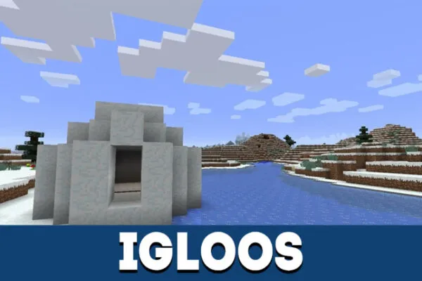 Igloos in MCPE 1.0