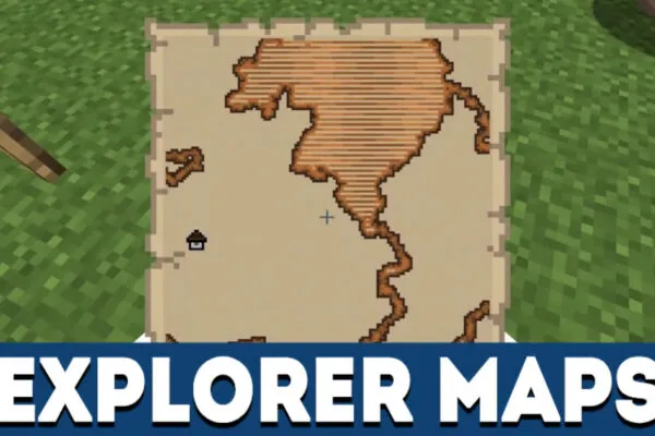 Explorer Maps in MCPE 1.1