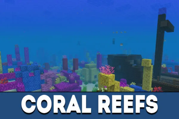 Coral Reefs in MCPE 1.4