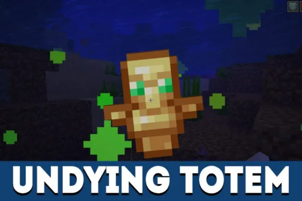 Totem of Undying in MCPE 1.1