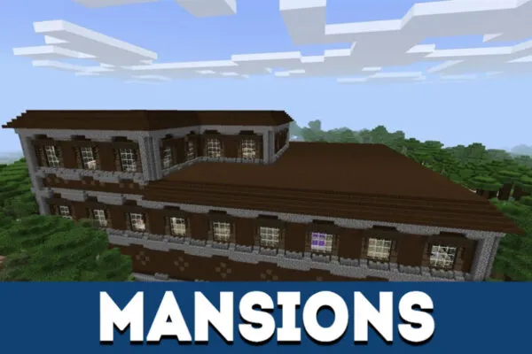 Mansions in MCPE 1.1