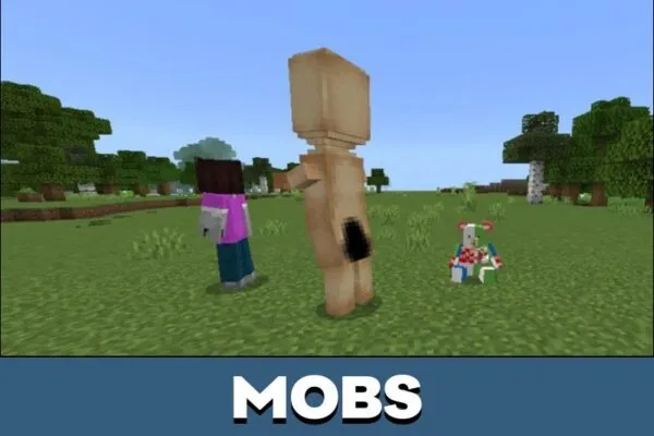 Mobs from SCP Mod for Minecraft PE