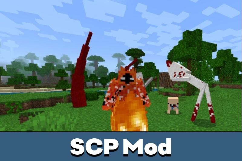 SCP Monsters MOD Minecraft PE for Android - Download