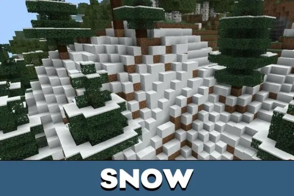 Snow from HD Texture Pack for Minecraft PE