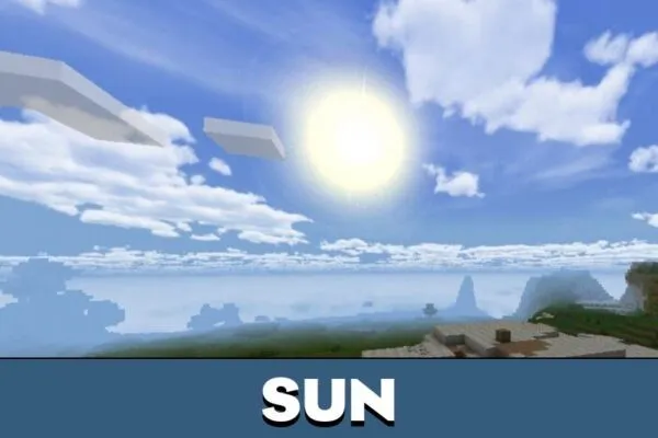 Sun from HD Texture Pack for Minecraft PE