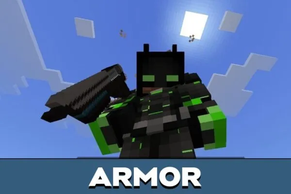 Armor from Superhero Mod for Minecraft PE