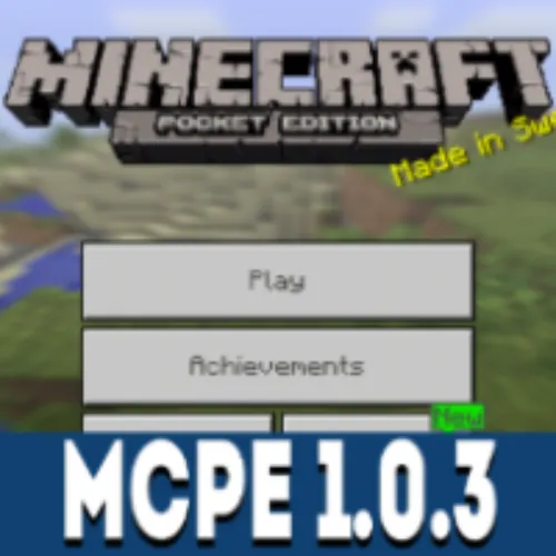 Minecraft PE 1.0.3