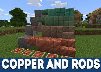 Copper & Rods in MCPE 1.16 & 1.17
