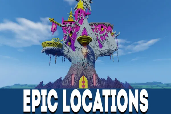 Epic locations Equestria MCPE Map