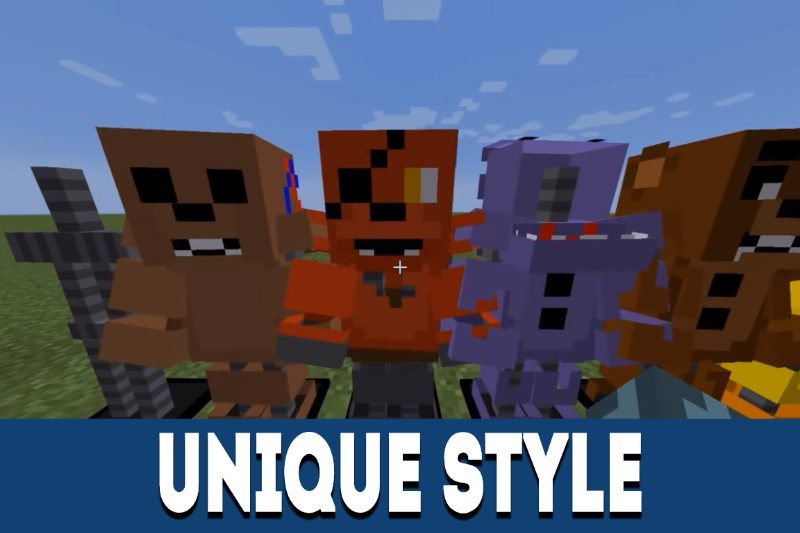 The Five Nights at Freddy's Texture Pack Minecraft Texture Pack