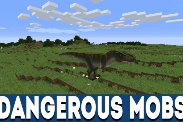 Dangerous Dinos in ARK MCPE Mod