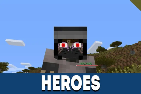 Heroes in Naruto MCPE Mod