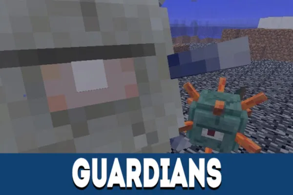 Guardians in MCPE 0.16