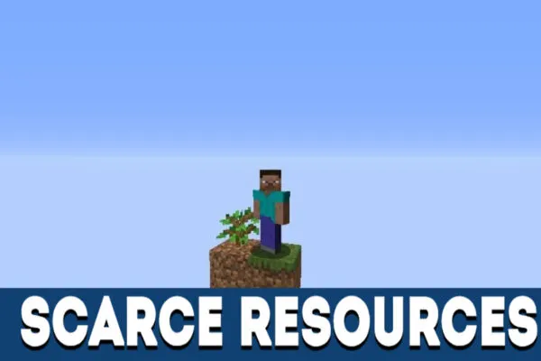 Scarce resources in MCPE