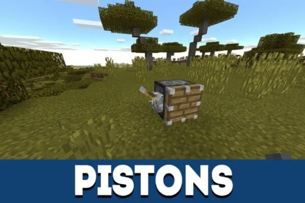 Pistons in MCPE 0.15