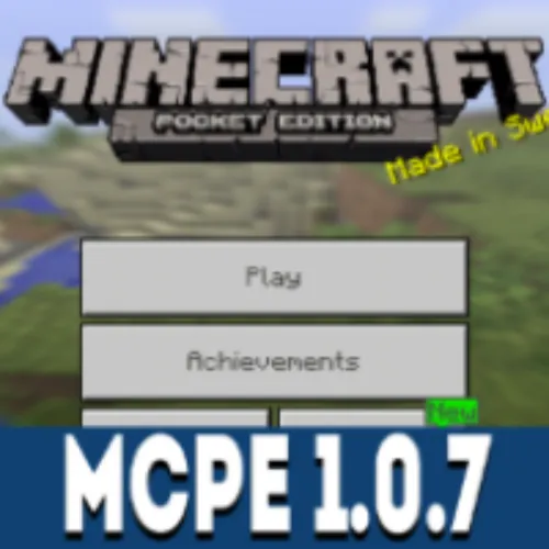 Minecraft PE 1.0.7