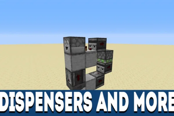 Dispensers and more in MCPE 0.14