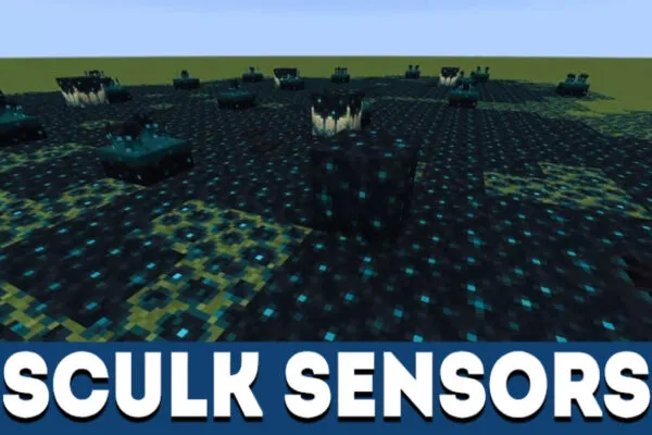 Sculk Sensors in Minecraft PE