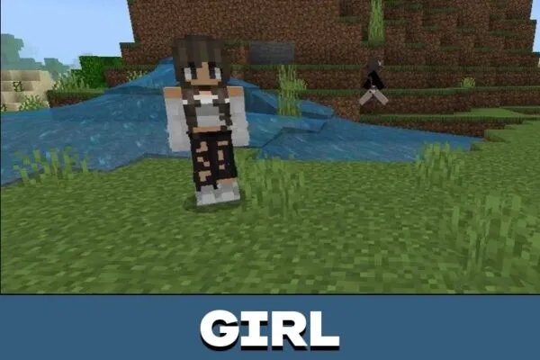 Girl from Family Mod for Minecraft PE