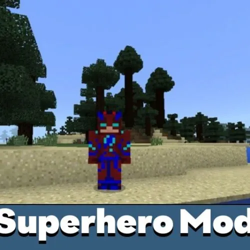 Superhero Mod for Minecraft PE