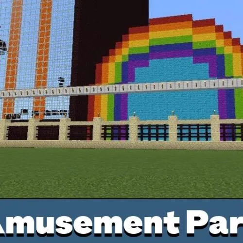 Amusement Park Map for Minecraft PE