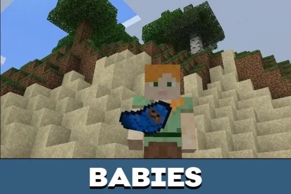 Babies from Comes Alive Mod for Minecraft PE