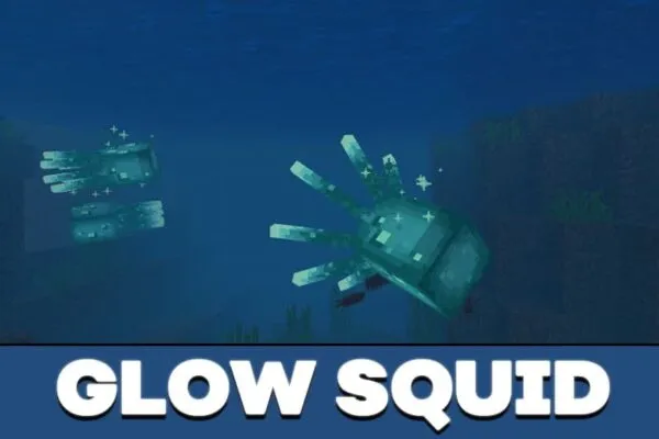 glow squid minecraft pe