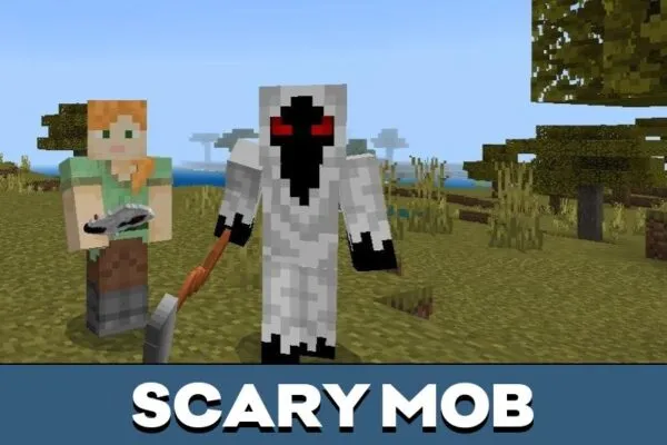 Scary Mob from Entity 303 Mod for Minecraft PE