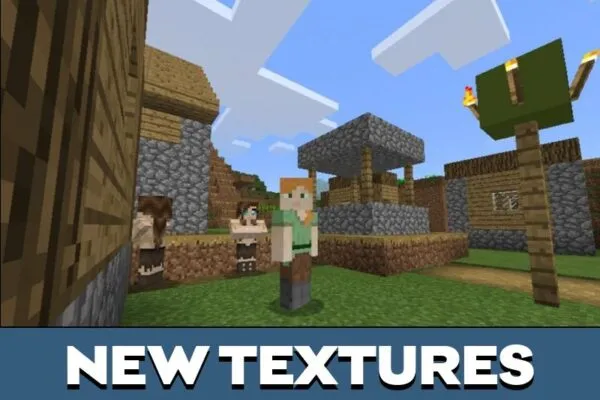 Textures from Villager Mod for Minecraft PE