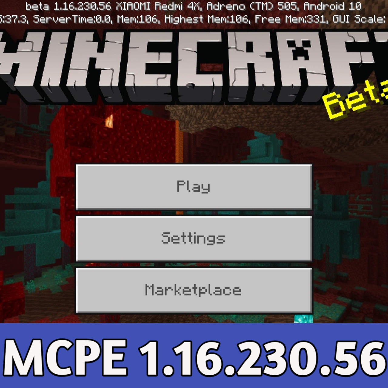 Minecraft (Beta) Mojang Compras no app 4,6% I 3 mi avaliações O 620 MB