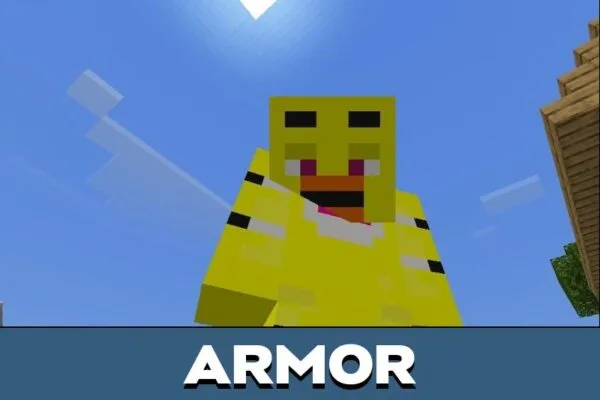 Armor from FNAF Texture Pack for Minecraft PE