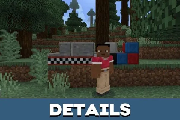 Details from FNAF Texture Pack for Minecraft PE